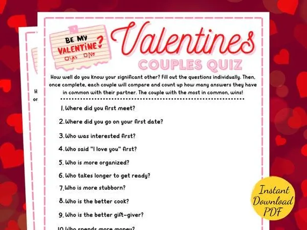 game valentine - Valentine Love Test